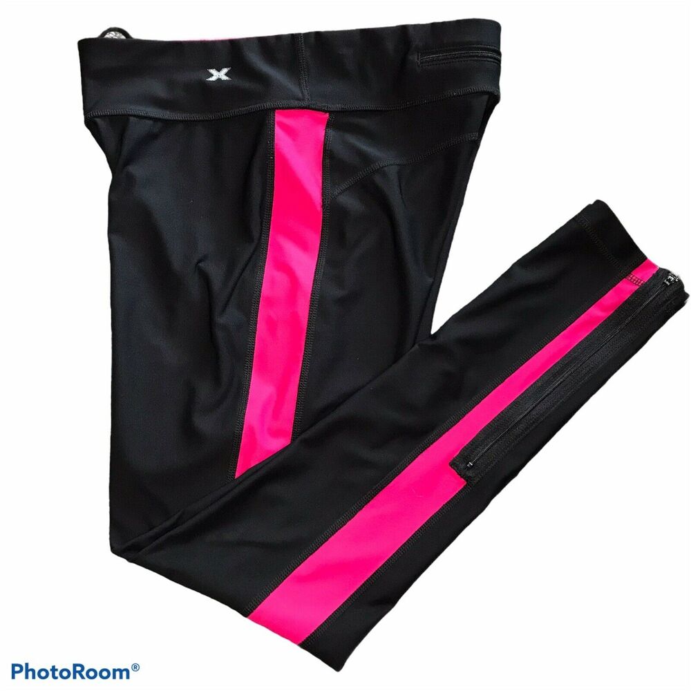 Xersion performance wear pants w/zippers small